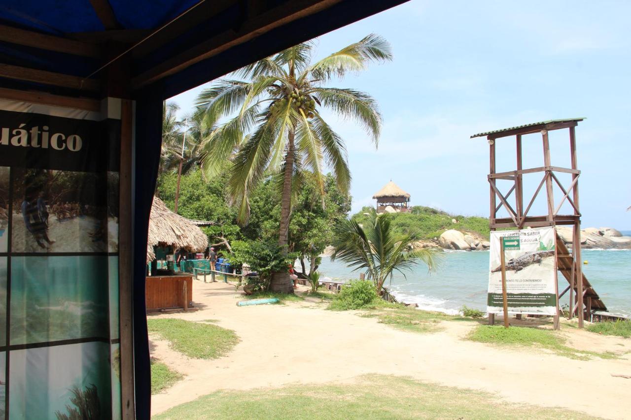 Hotel Jasayma Dentro Del Parque Tayrona El Zaino Extérieur photo