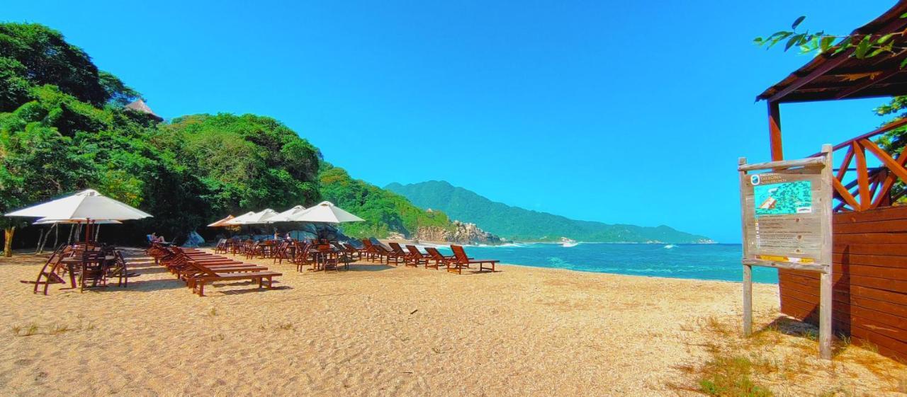 Hotel Jasayma Dentro Del Parque Tayrona El Zaino Extérieur photo